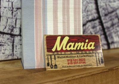 Carte d’affaire Mamia